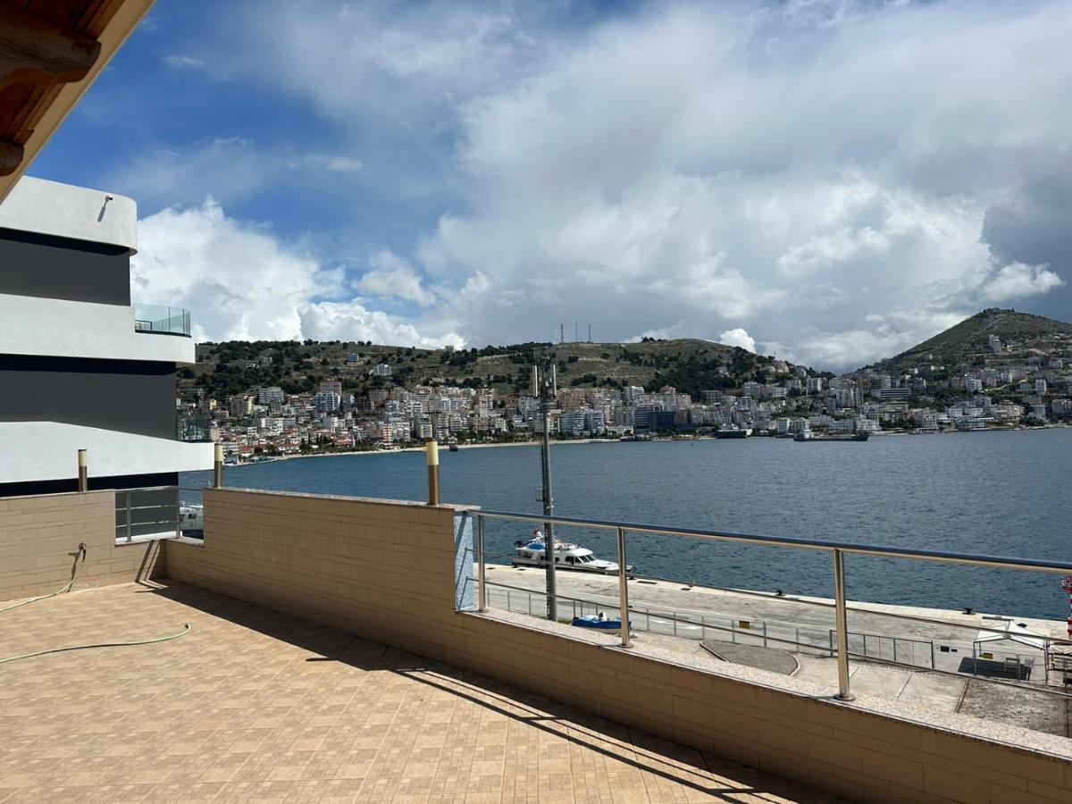 Penthouse Sea View Sarandë Exterior foto